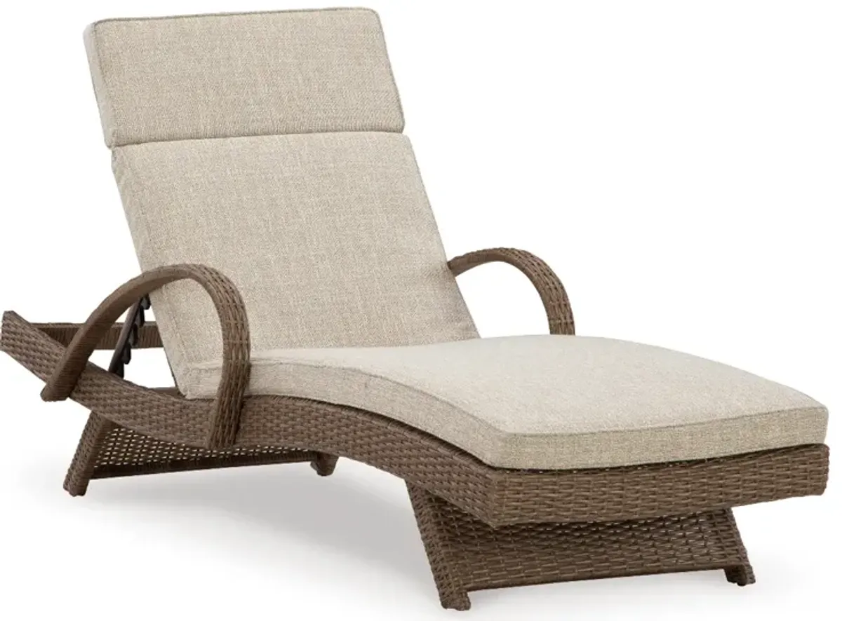 Signature Design by Ashley® Beachcroft Beige Chaise Lounge 