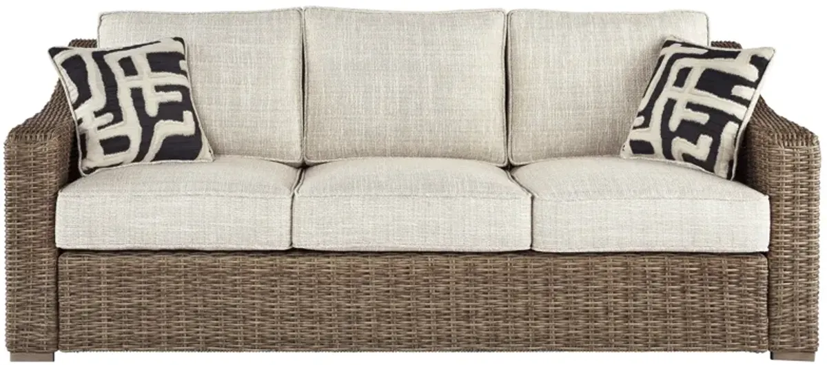 Signature Design by Ashley® Beachcroft Beige Sofa with Cushion