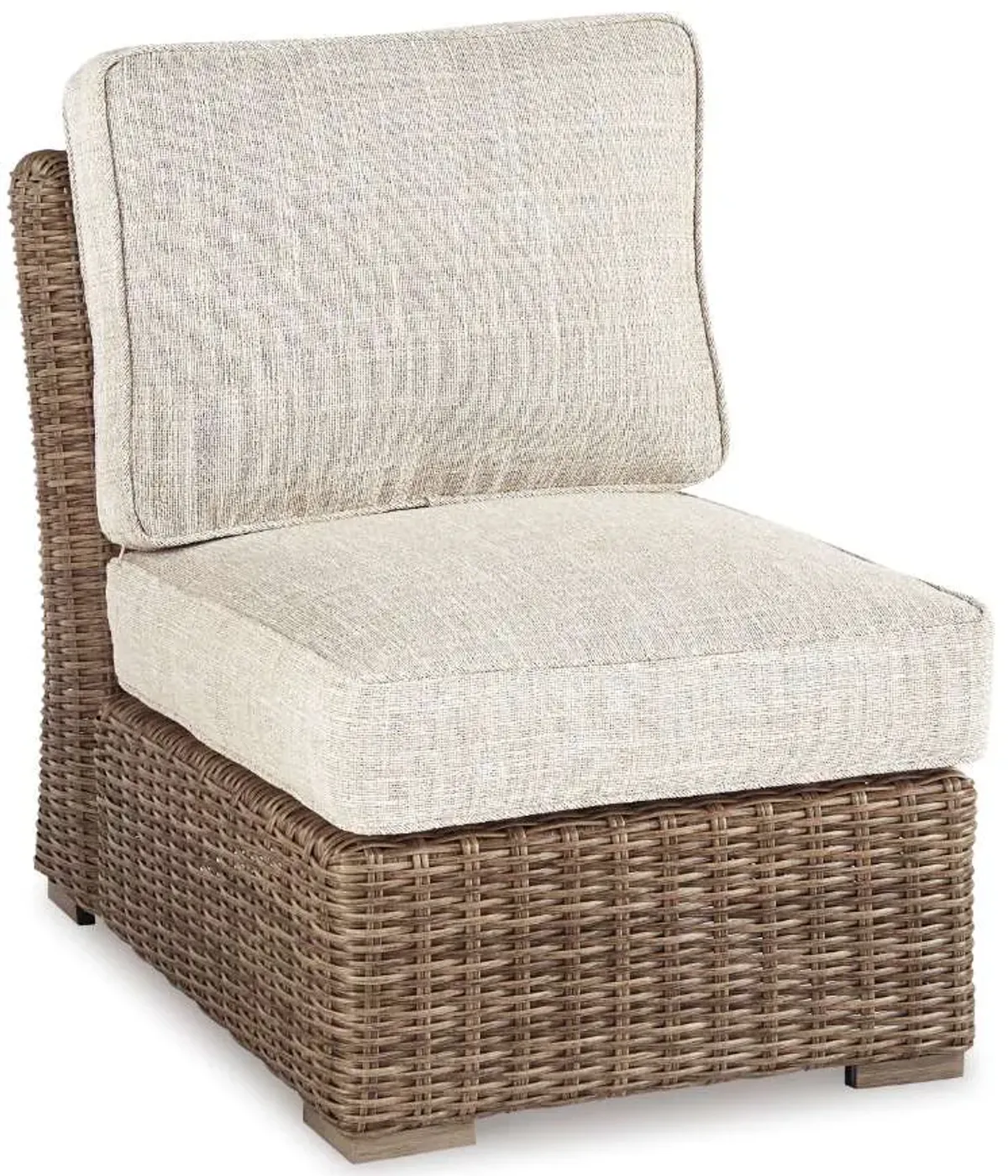 Signature Design by Ashley® Beachcroft Beige Armless Chair