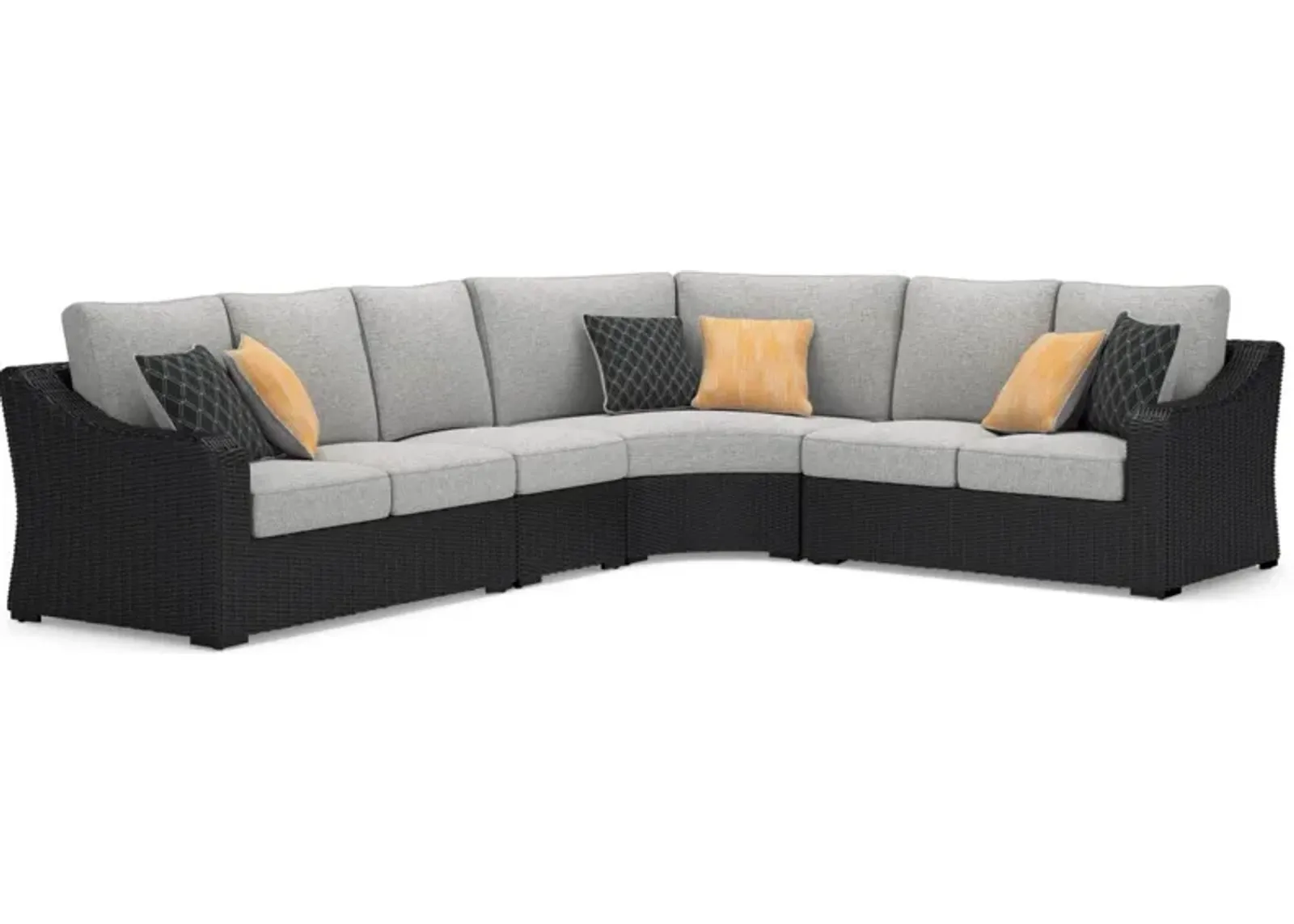 Signature Design by Ashley® Beachcroft 4-Piece Outdoor Sectional