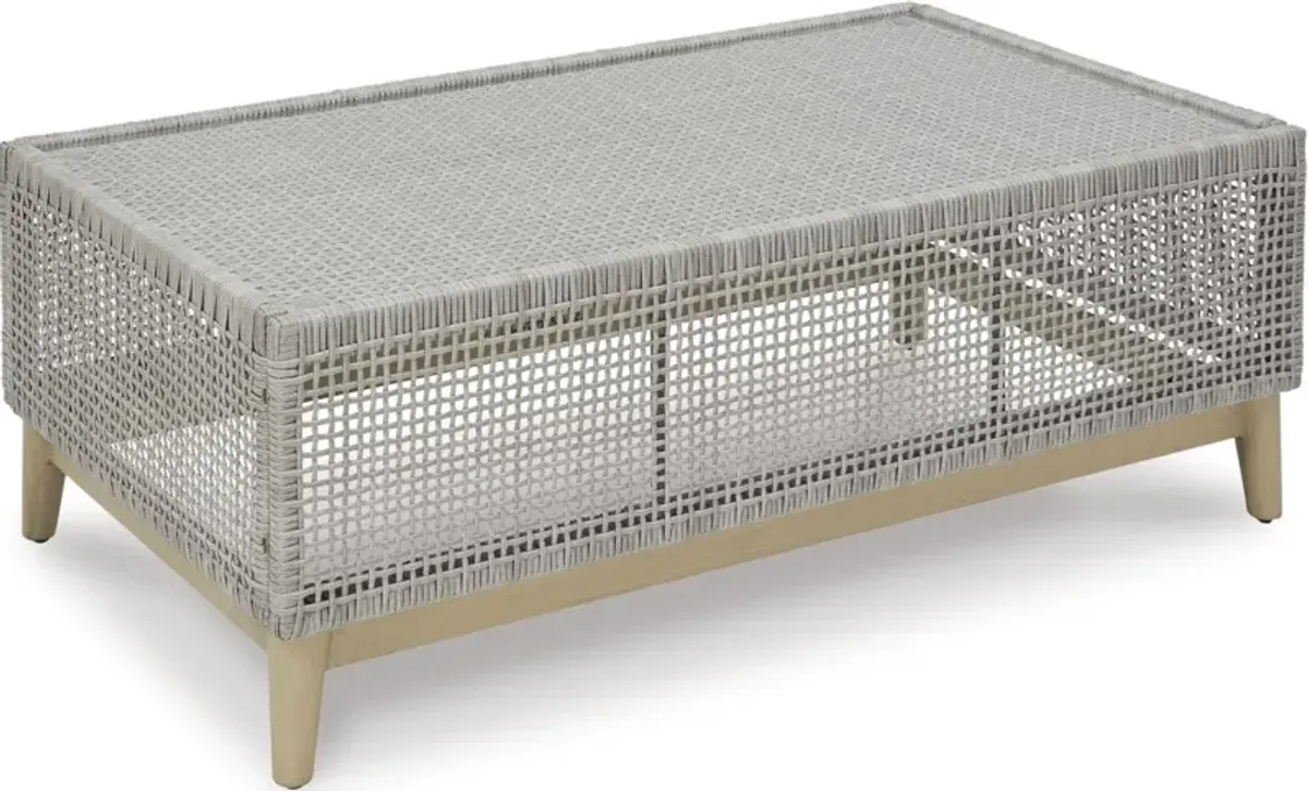 Signature Design by Ashley® Seton Creek Gray Outdoor Coffee Table