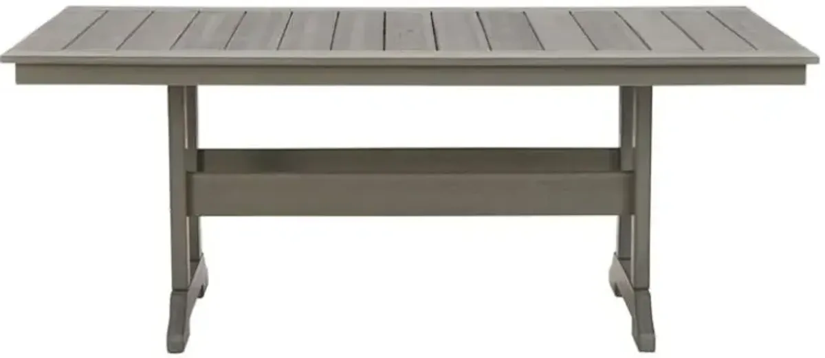 Signature Design by Ashley® Visola Grey Outdoor Dining Table