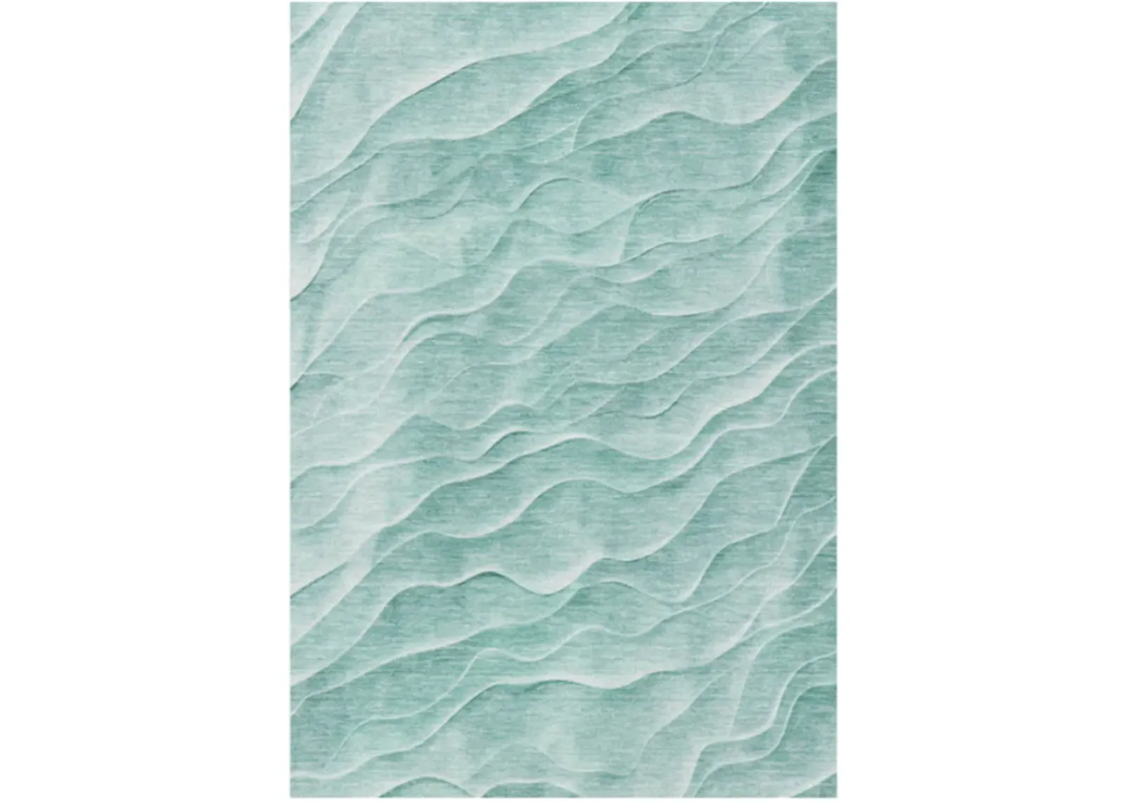 Dalyn Rug Company Pacifica Aqua 5'x8' Area Rug