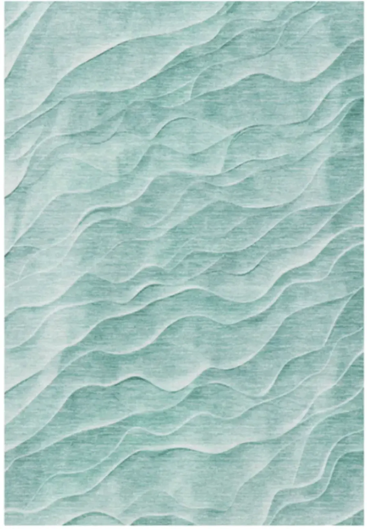 Dalyn Rug Company Pacifica Aqua 5'x8' Area Rug