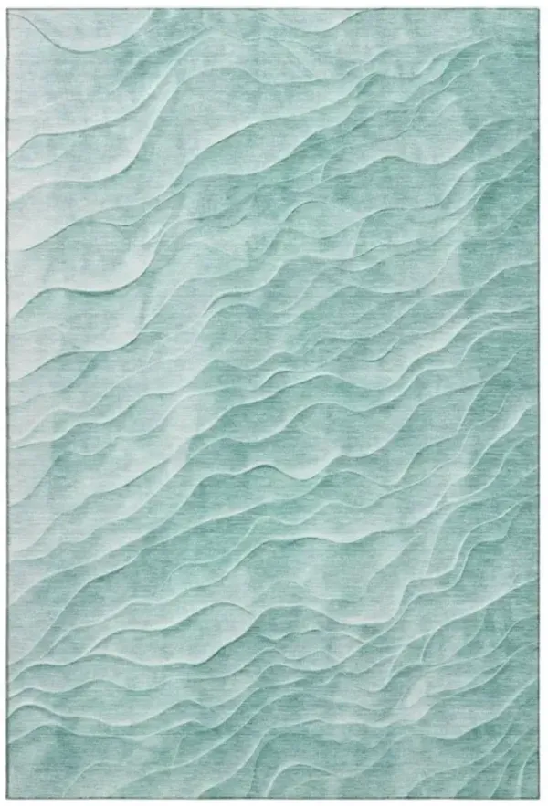 Dalyn Rug Company Pacifica Aqua 8'x10' Area Rug