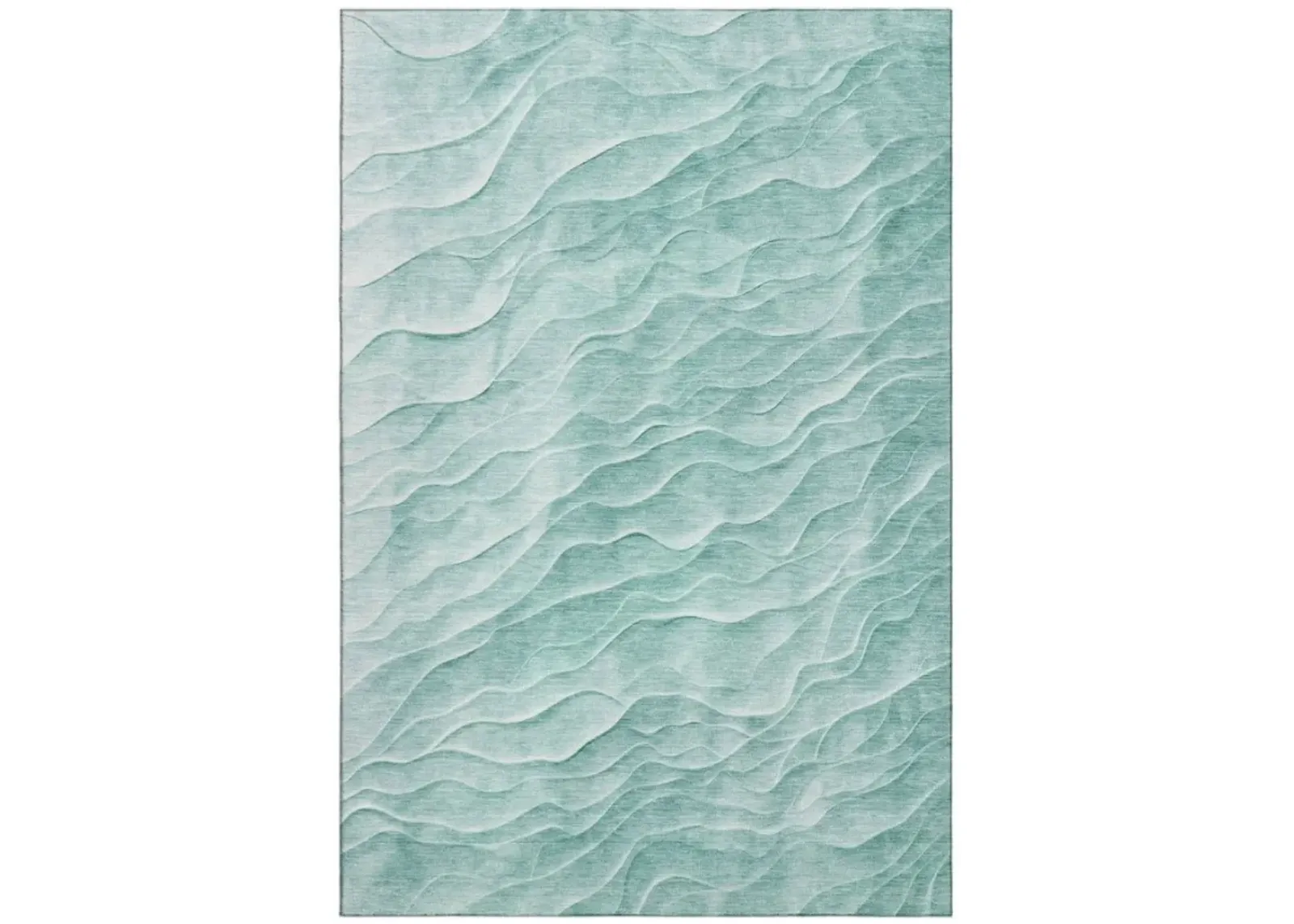 Dalyn Rug Company Pacifica Aqua 8'x10' Area Rug