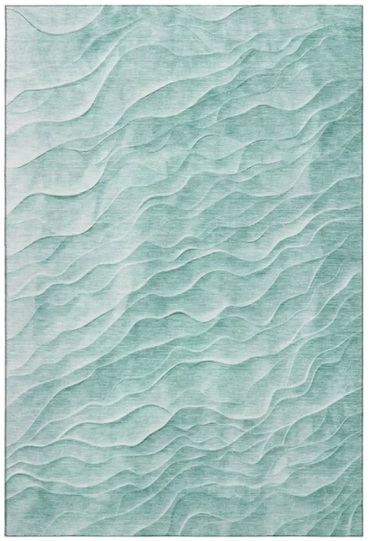 Dalyn Rug Company Pacifica Aqua 8'x10' Area Rug