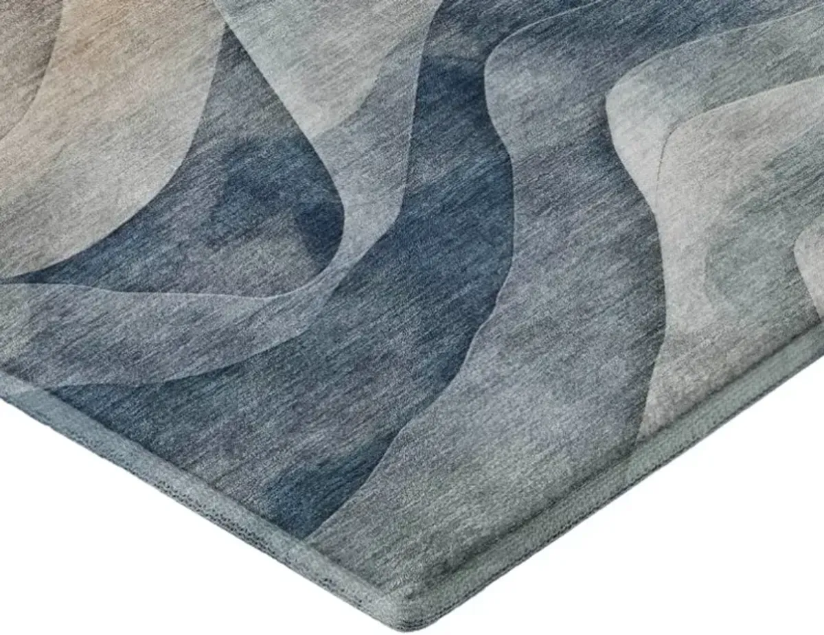 Dalyn Rug Company Pacifica Blue 5'x8' Style 1 Area Rug