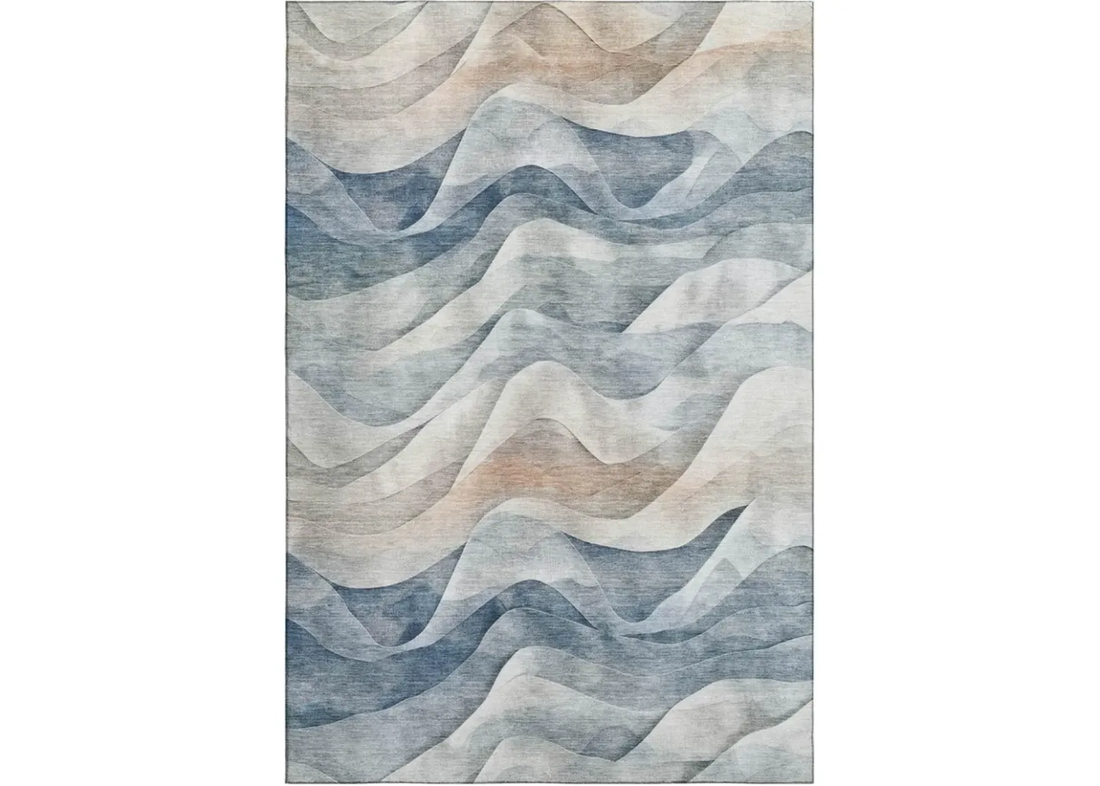 Dalyn Rug Company Pacifica Blue 5'x8' Style 1 Area Rug