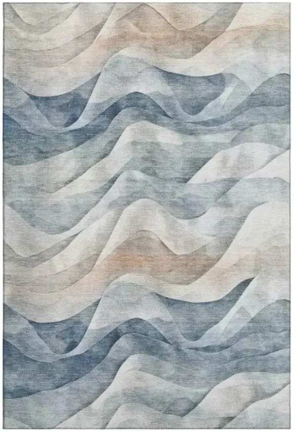 Dalyn Rug Company Pacifica Blue 8'x10' Style 1 Area Rug