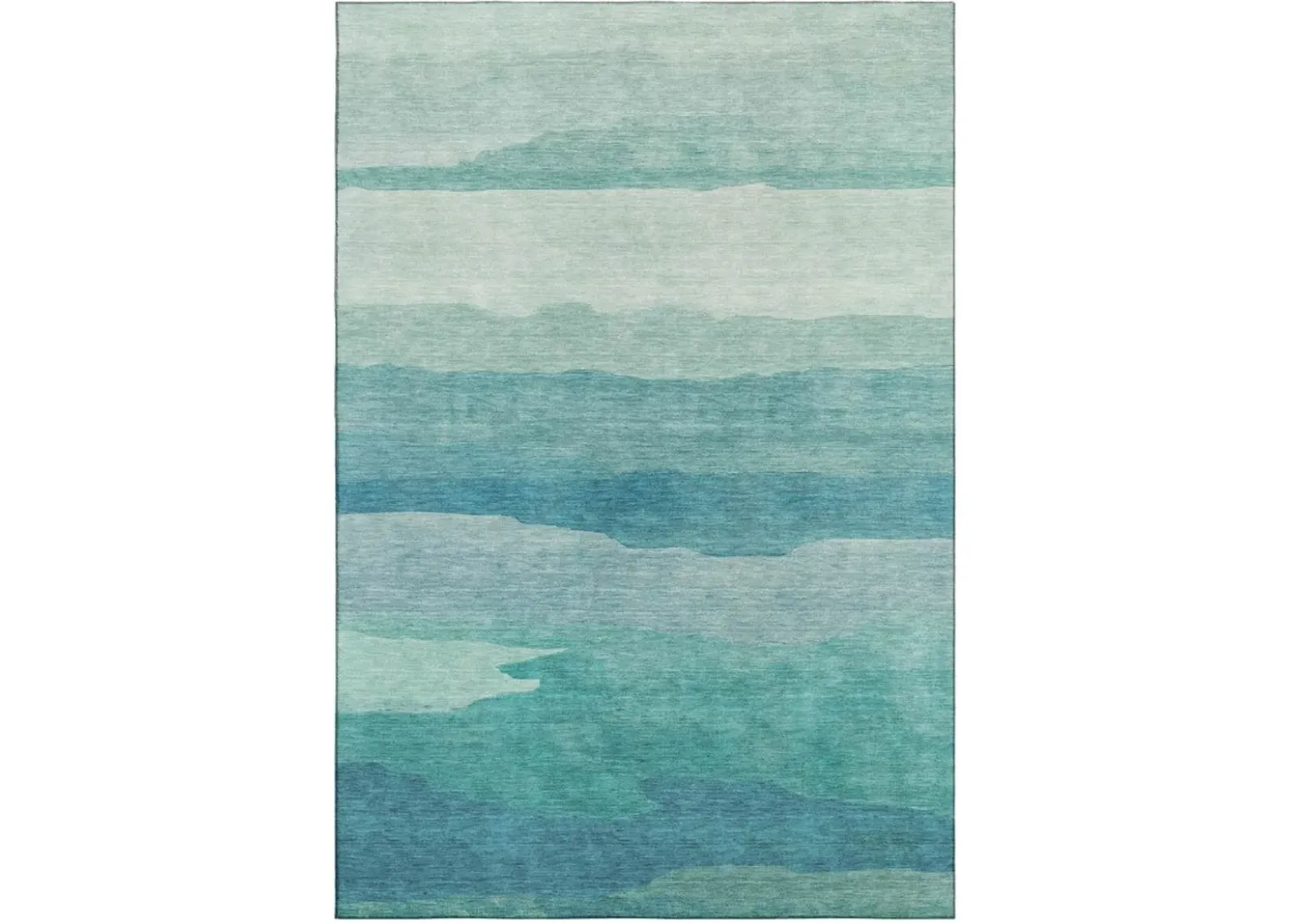 Dalyn Rug Company Pacifica Turquoise 5'x8' Style 2 Area Rug