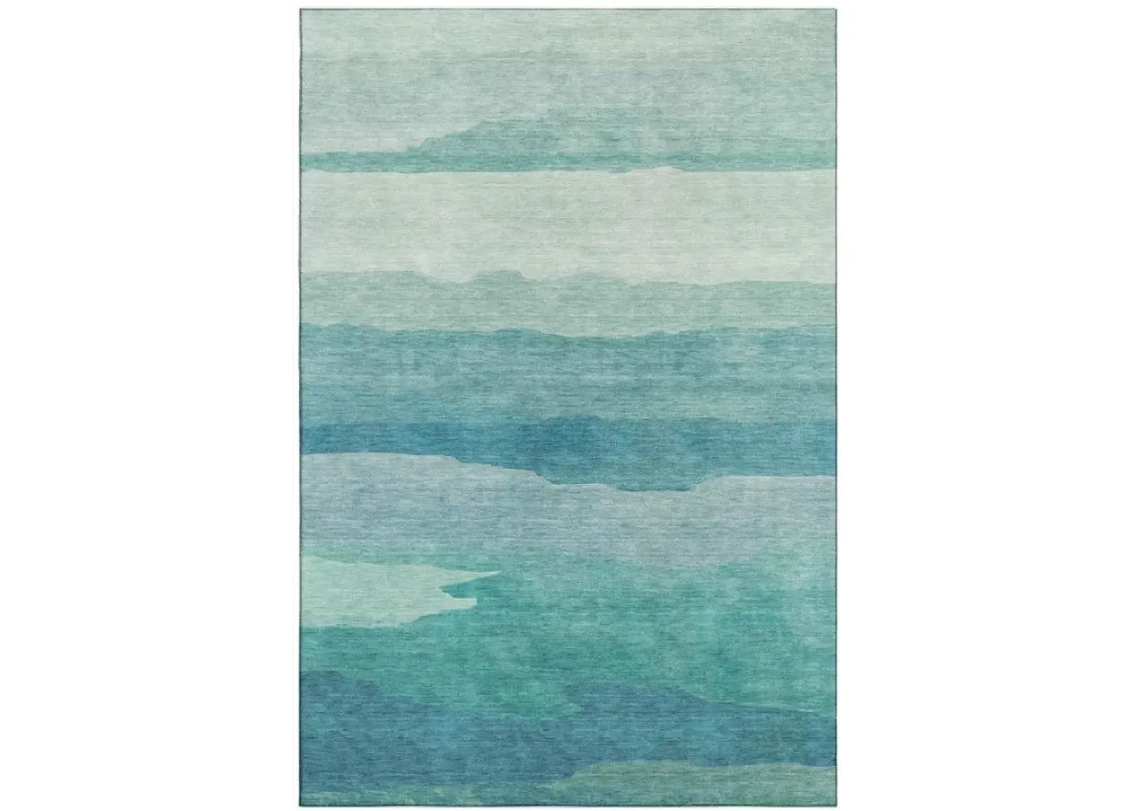 Dalyn Rug Company Pacifica Turquoise 8'x10' Style 2 Area Rug