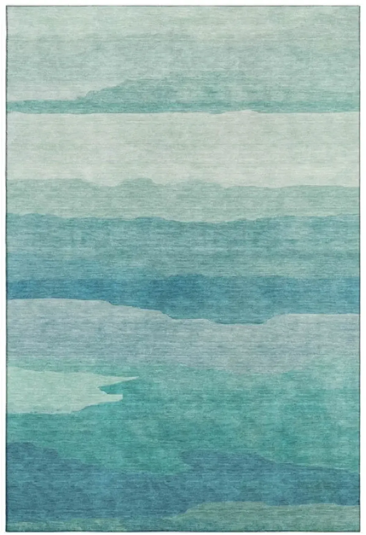 Dalyn Rug Company Pacifica Turquoise 8'x10' Style 2 Area Rug