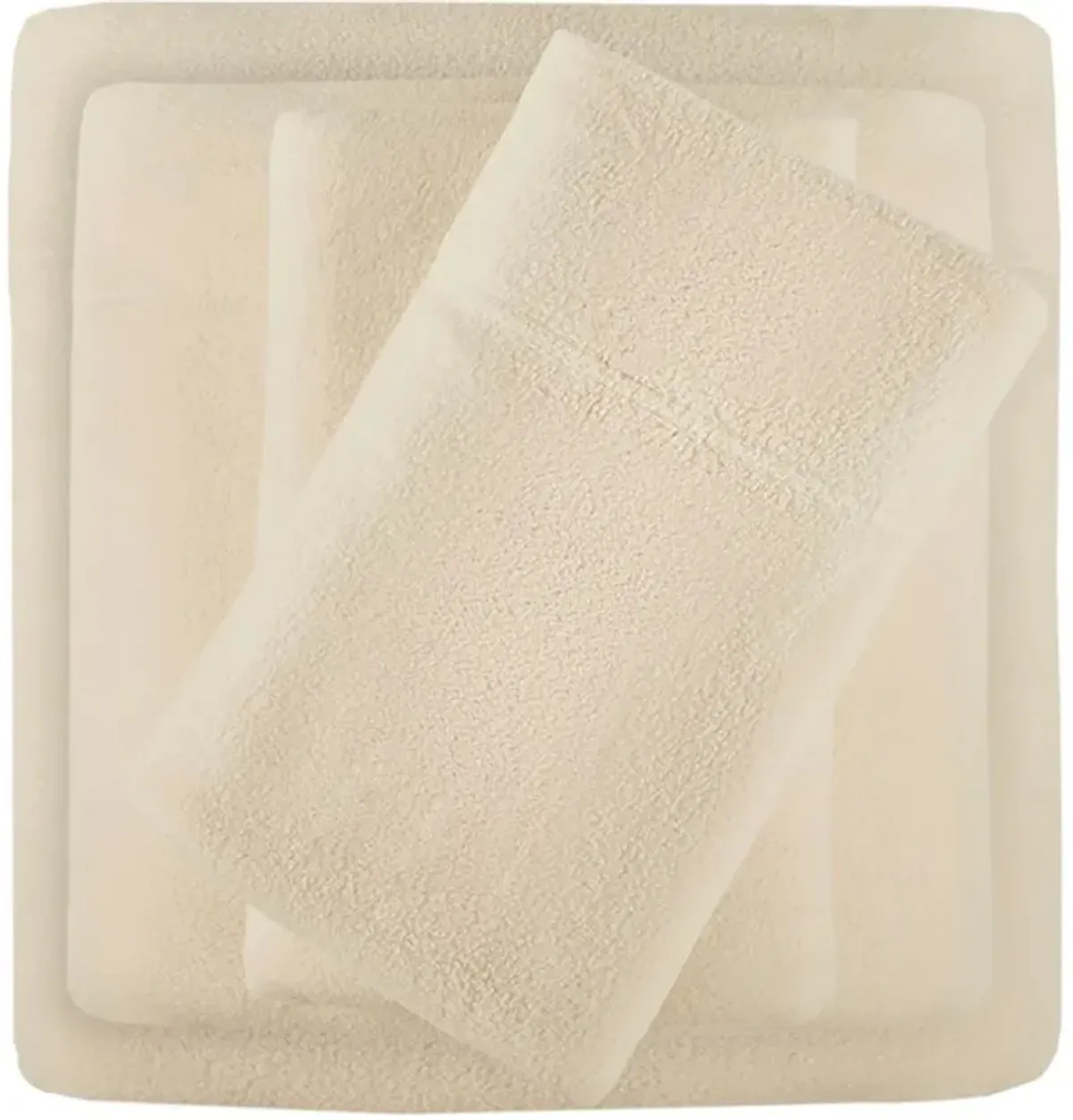 Olliix by True North by Sleep Philosophy Khaki Full Micro Fleece Sheet Set