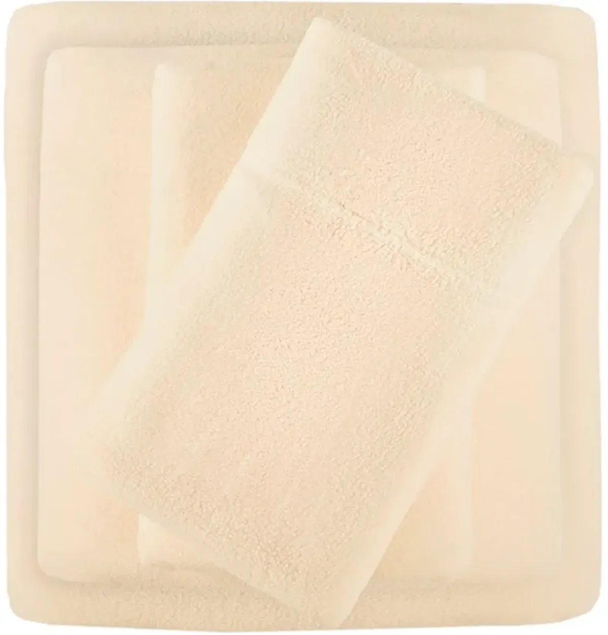 Olliix by True North by Sleep Philosophy Ivory King Micro Fleece Sheet Set