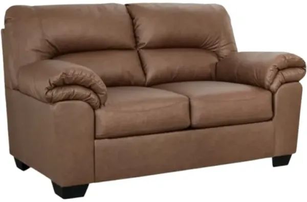 Signature Design by Ashley® WillowBend Caramel Loveseat