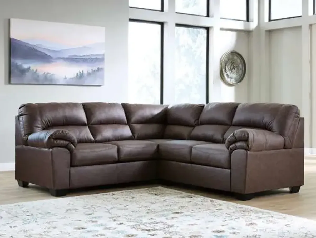 Signature Design by Ashley® WillowBend 2-Piece Umber L-Shape Sectional