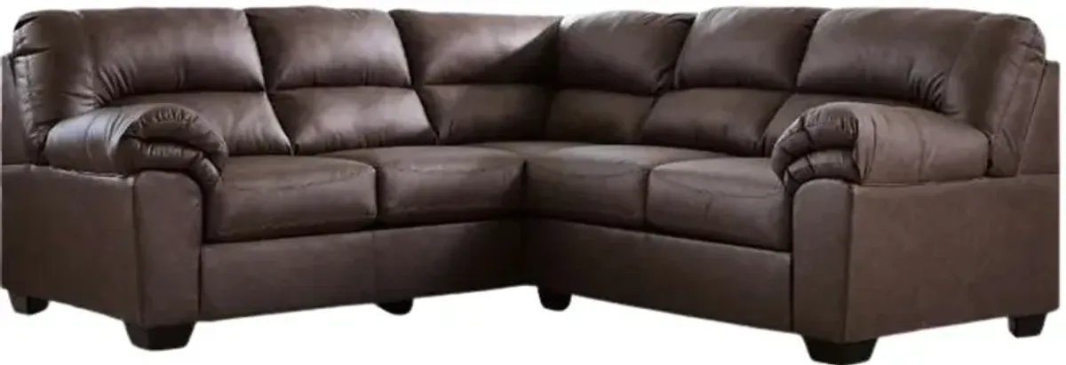 Signature Design by Ashley® WillowBend 2-Piece Umber L-Shape Sectional