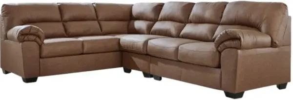 Signature Design by Ashley® WillowBend 3-Piece Umber Small Spaced Sectional