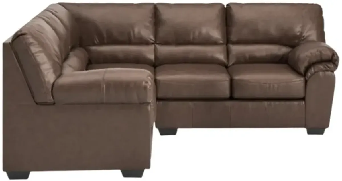 Signature Design by Ashley® WillowBend 2-Piece Umber Small-Spaced Sectional