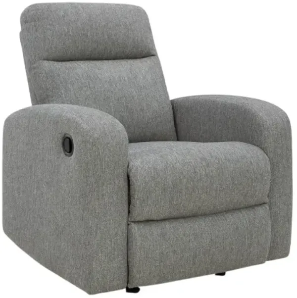 Signature Design by Ashley® Gauntlet Sterling Manual Rocker Recliner