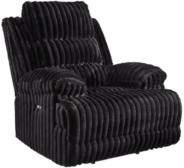 Signature Design by Ashley® Rhines Falls Onyx Zero Wall Recliner