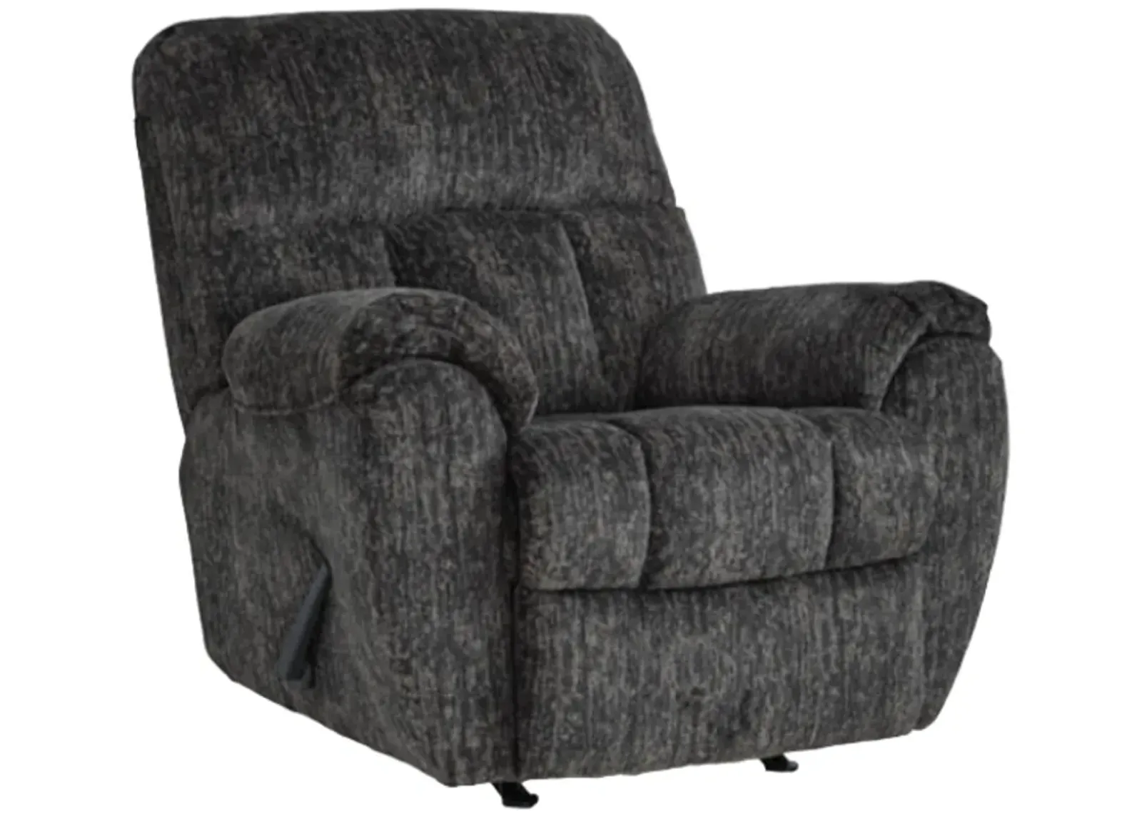 Signature Design by Ashley® Stayfish Gunmetal Manual Rocker Recliner