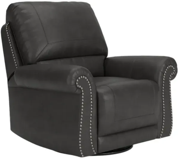 Signature Design by Ashley® Chasemore Granite Manual Swivel Glider Recliner