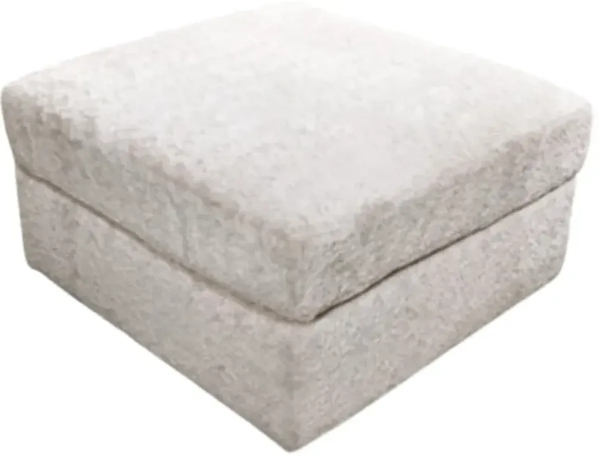 Signature Design by Ashley® Cuddle Plush Arctic Accent Ottoman