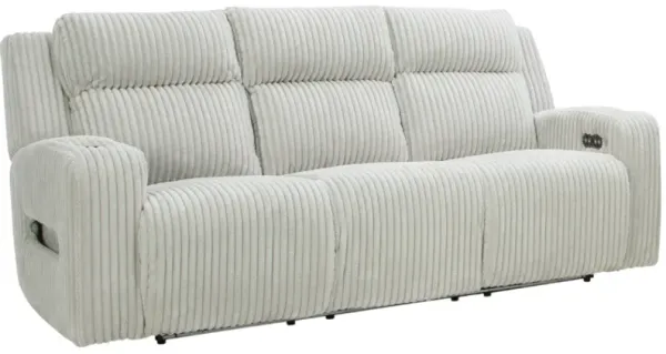 Signature Design by Ashley® Forest Lake Alloy Power Reclining Sofa with Adjustable Headrest