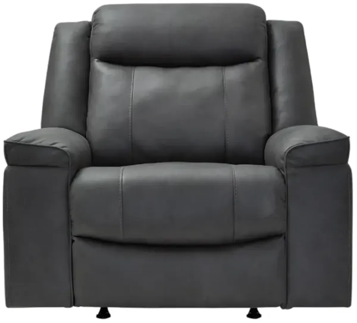 Signature Design by Ashley® Status Check Shadow Manual Rocker Recliner