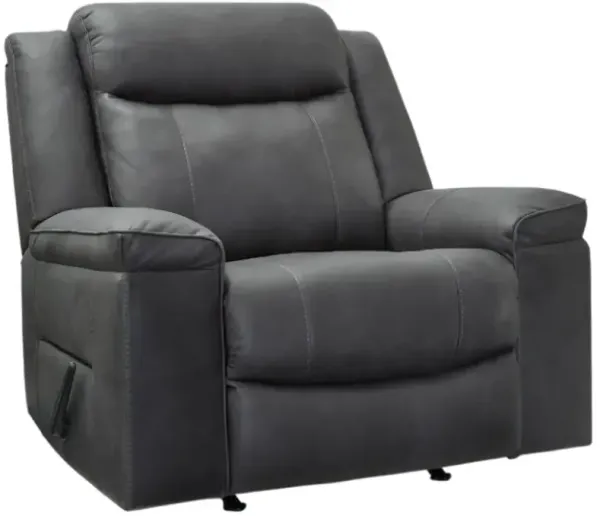 Signature Design by Ashley® Status Check Shadow Manual Rocker Recliner