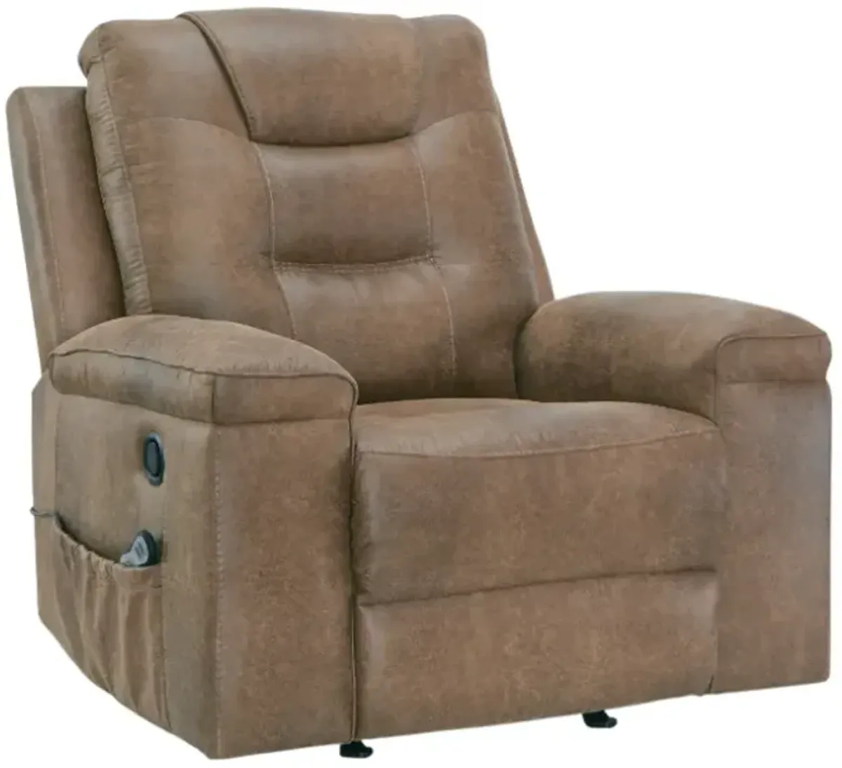 Signature Design by Ashley® Stockworth Earth Manual Rocker Recliner