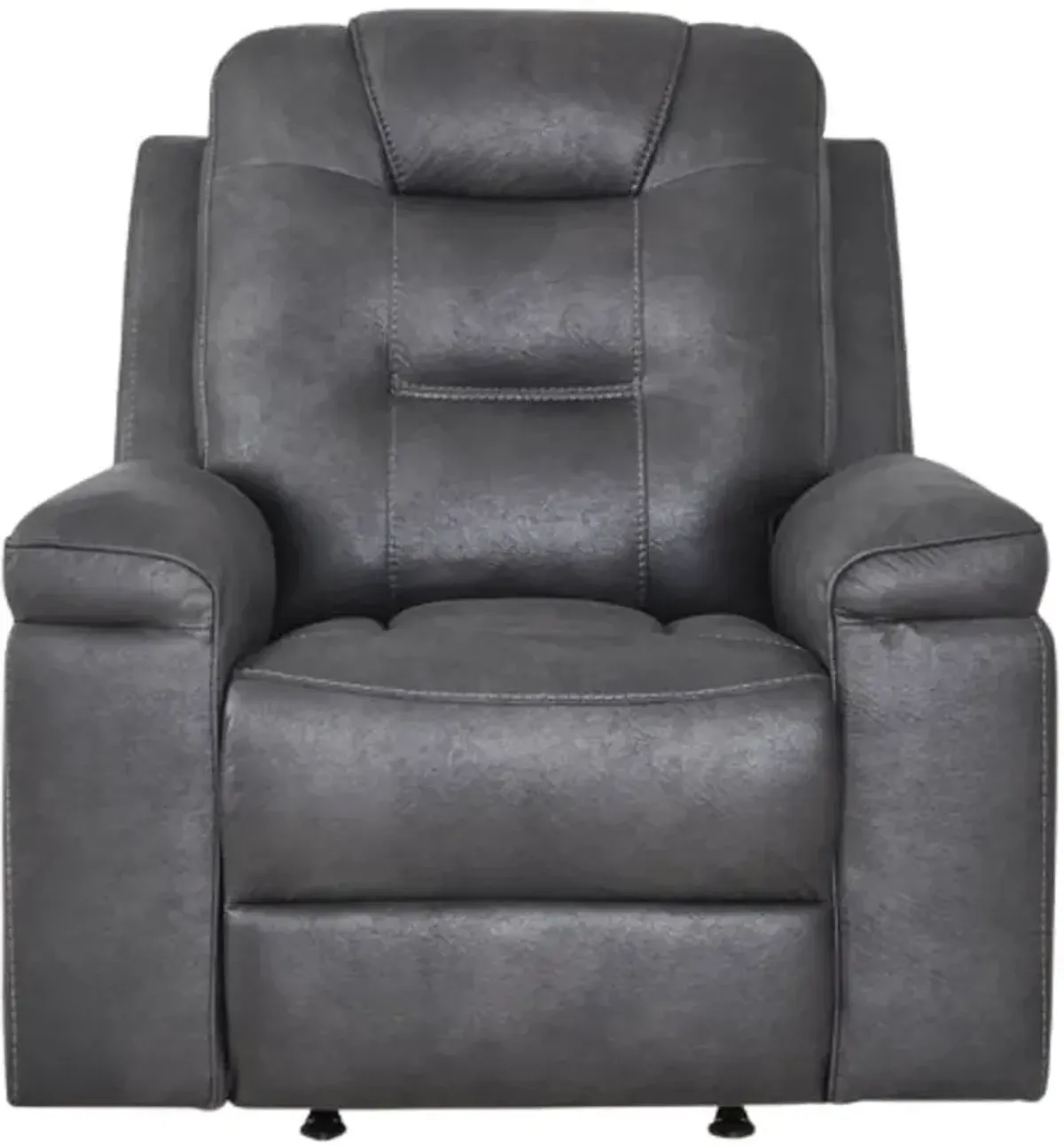 Signature Design by Ashley® Stockworth Granite Manual Rocker Recliner