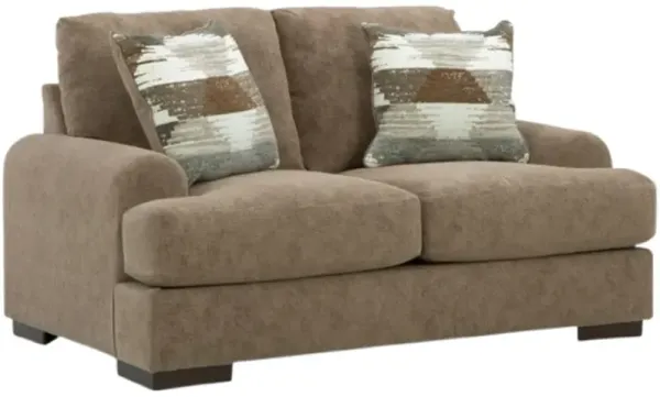 Signature Design by Ashley® Jayne Park Pecan Loveseat