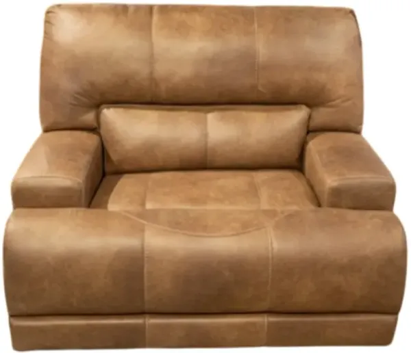Signature Design by Ashley® Beckley Place Earth Power Recliner with Adjustable Headrest