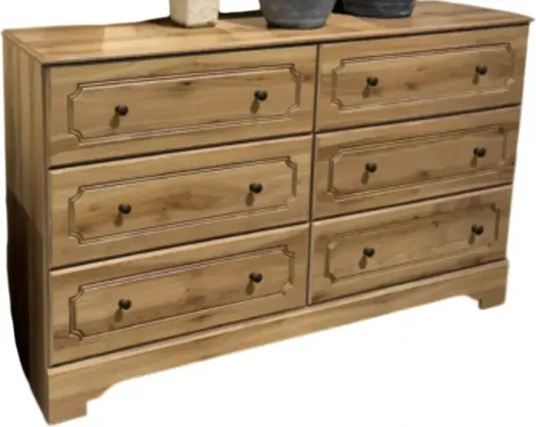 Signature Design by Ashley® Aleaport Warm Brown Dresser