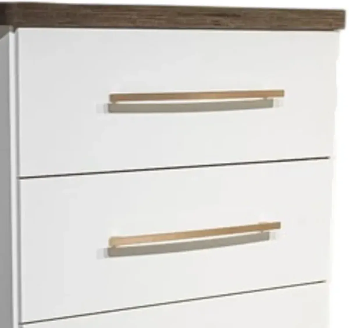 Signature Design by Ashley® Kendanport Brown/White 5-Drawer Chest
