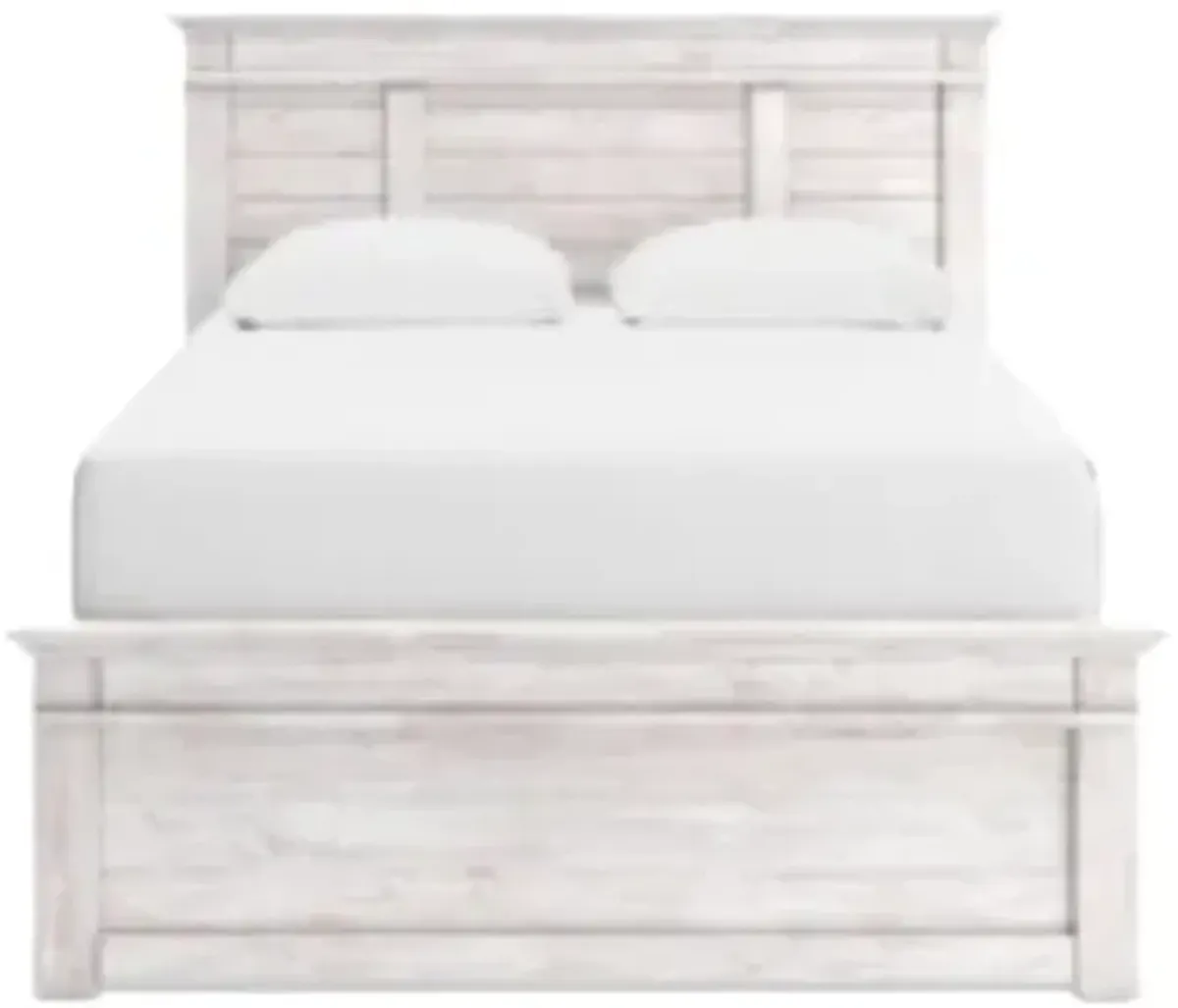 Signature Design by Ashley® Makidern Whitewash Queen Panel Bed