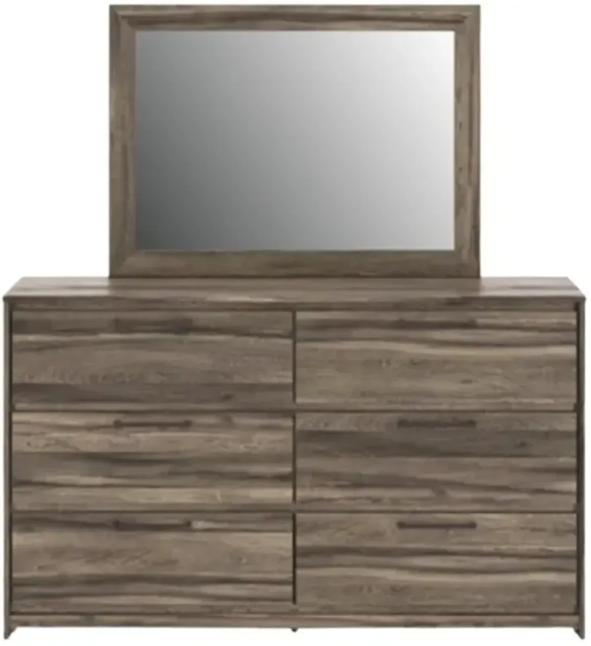Signature Design by Ashley® Elbrim Brown Dresser and Mirror