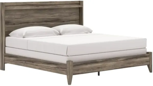 Signature Design by Ashley® Elbrim Brown King Panel Bed