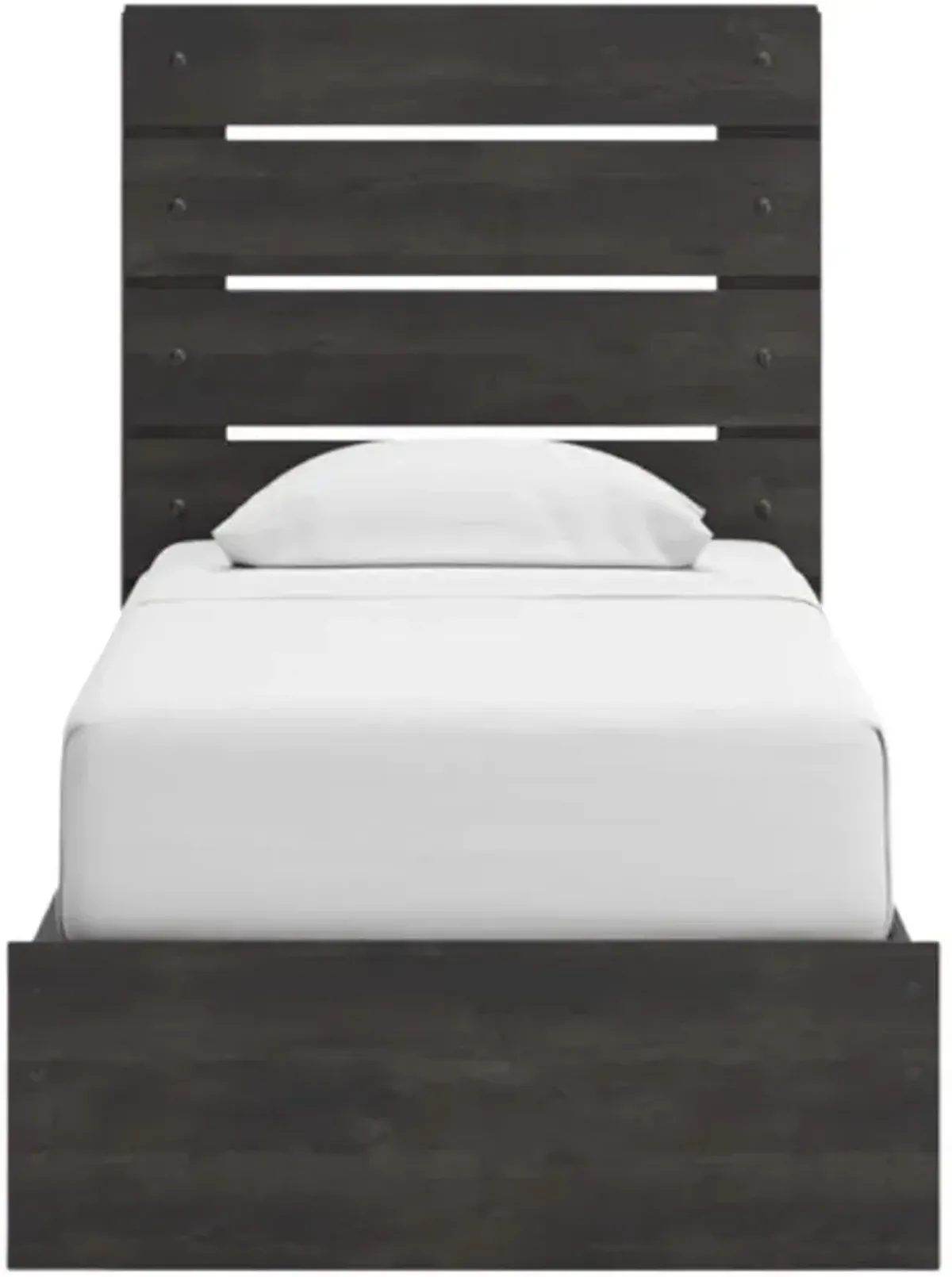 Signature Design by Ashley® Hollivern Dark Gray 4-Drawer Twin Panel Storage Bed