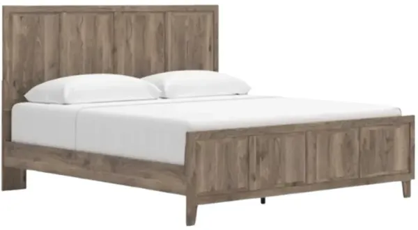 Signature Design by Ashley® Rusticott Brown King Panel Bed