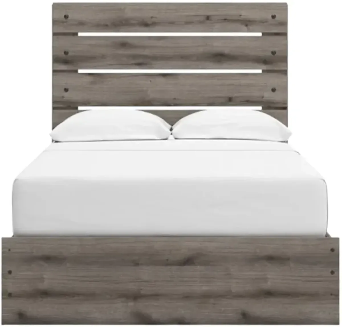 Signature Design by Ashley® Graystorm Brown/Gray 4-Drawer Twin Storage Panel Bed