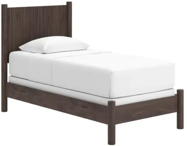 Signature Design by Ashley® Pamytta Brown Twin Panel Bed