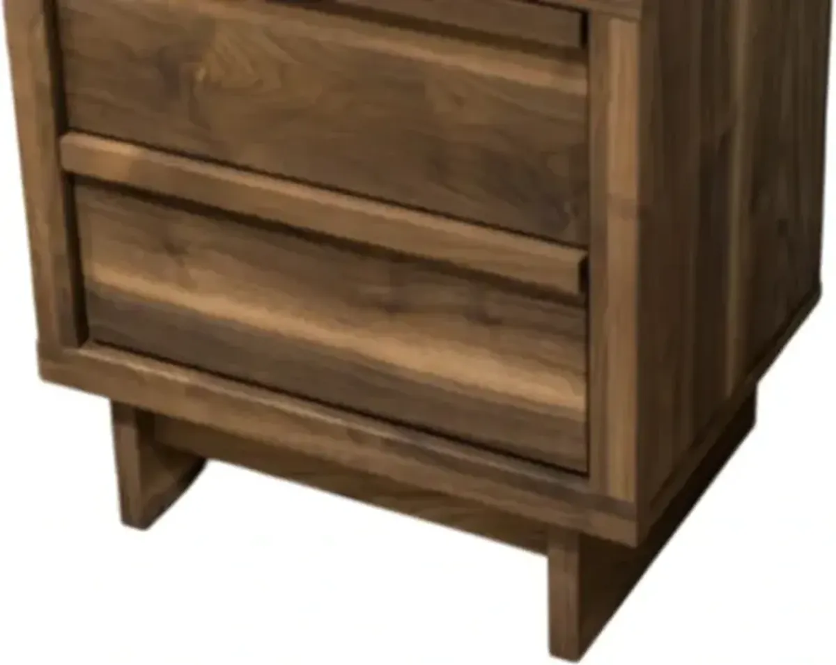 Signature Design by Ashley® Chirason Brown 2-Drawer Nightstand