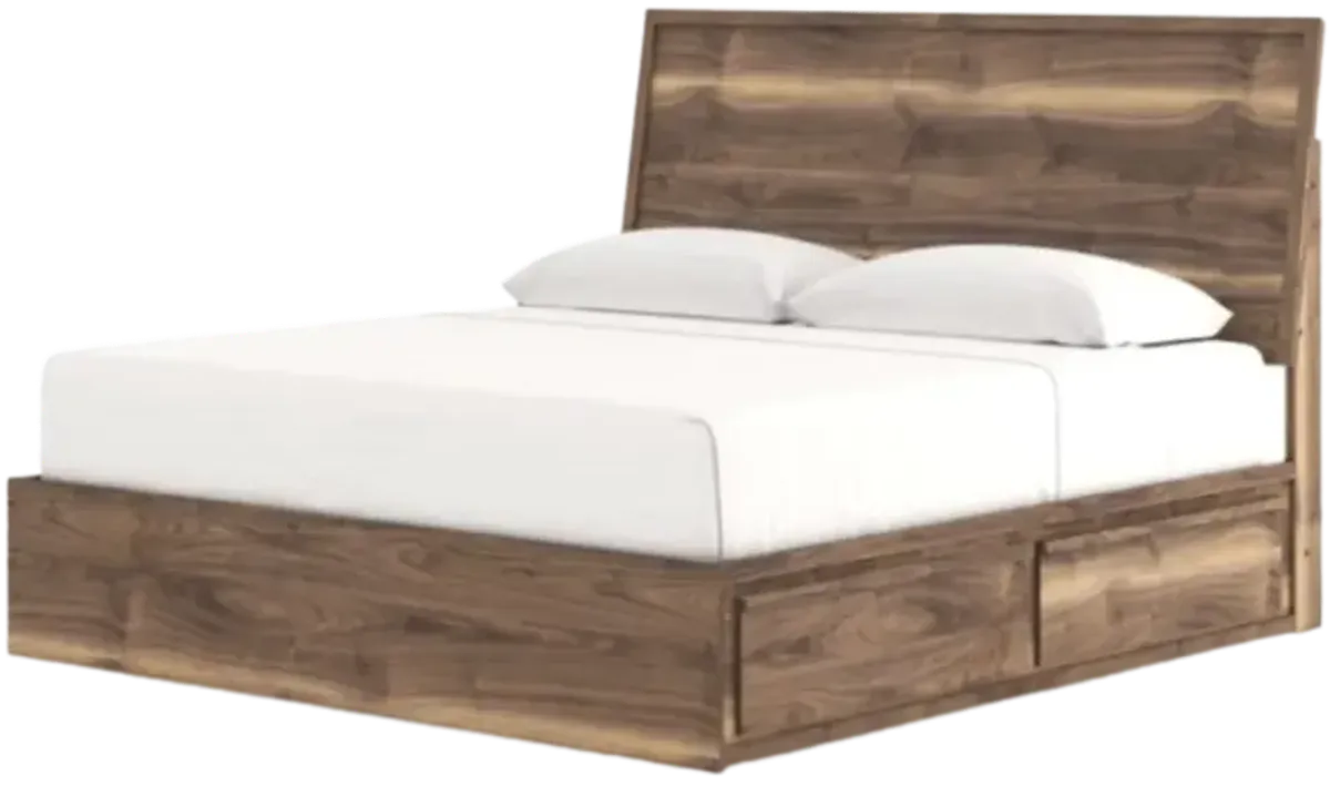 Signature Design by Ashley® Chirason Brown King Storage Panel Bed