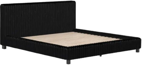 Signature Design by Ashley® Zuraleus Black California King Upholstered Bed