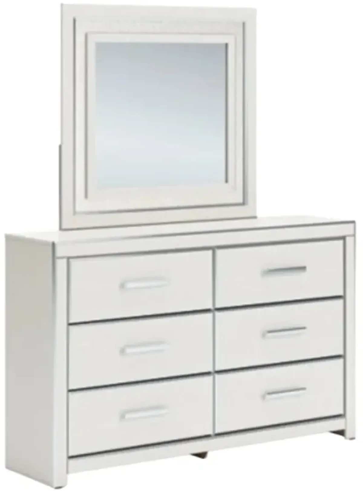Signature Design by Ashley® Zuraleus White Dresser and Mirror
