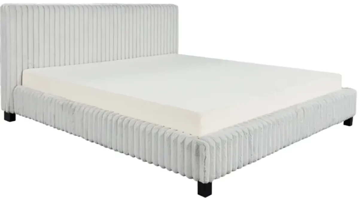 Signature Design by Ashley® Zuraleus White California King Upholstered Bed